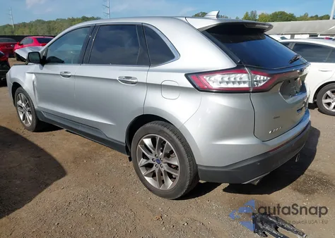 2015 Ford Edge Titanium z USA, uszkodzony, nr VIN 2FMTK4K81FBB82540